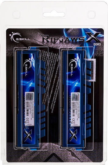 G.Skill RipjawsX DDR3 16GB RAM με 2x8GB Modules και Ταχύτητα 2133 για Desktop