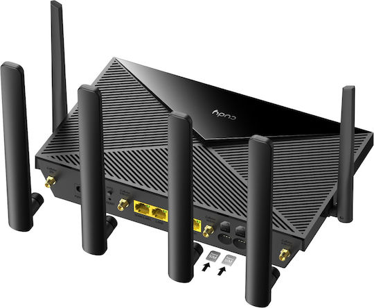 Cudy P5 v1 Ασύρματο 5G Router Wi‑Fi 6 με 4 Θύρες Gigabit