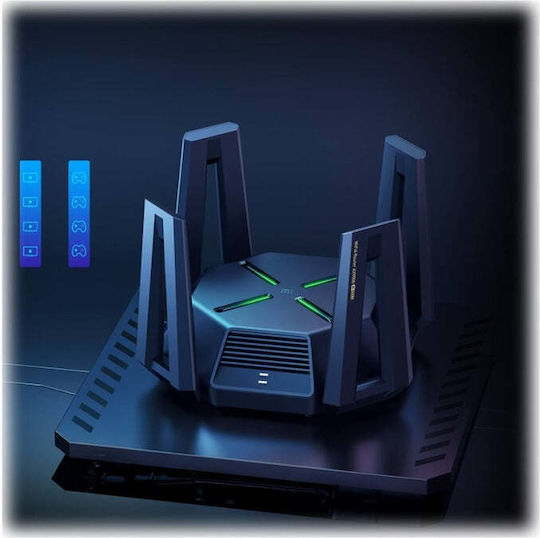 Xiaomi Mi Router AX9000 Ασύρματο Router Wi‑Fi 6 με 4 Θύρες Gigabit