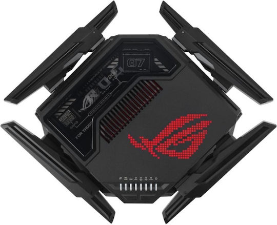 Asus ROG Rapture GT-BE98 Ασύρματο Router Wi‑Fi 7 με 5 Θύρες