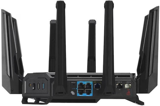 Asus ROG Rapture GT-BE19000 Ασύρματο Router Wi‑Fi 7 με 7 Θύρες