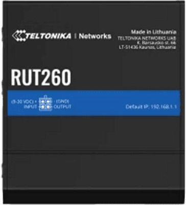 Teltonika RUT260 Ασύρματο 4G Router Wi‑Fi 4