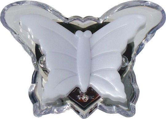 Vito Vito Nursery Night Light LED Butterfly Power White Cold with Colorful Light