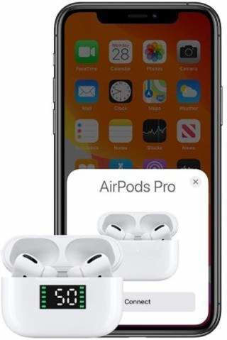 5.0 In-Ear Bluetooth-Freisprecheinrichtung Kopfhörer mit Schweißresistenz und Ladeetui Weiß