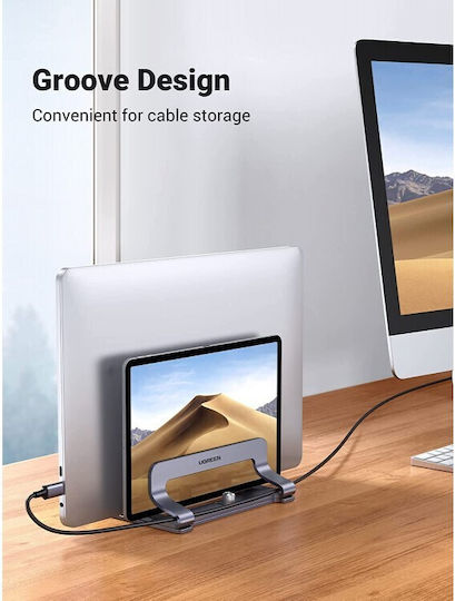 Ugreen LP258 Стойка за Лаптоп до 15.6" Silver