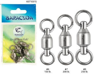 Baracuda Künstlicher Köder No6 08 Set 5Stück