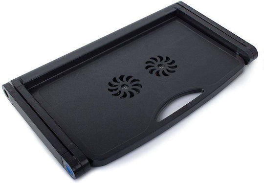 Verk Group Τραπεζάκι για Laptop έως 17" με 1 Ανεμιστήρα 06162