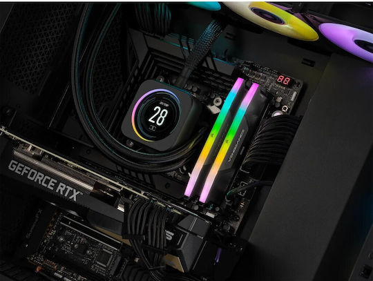 Corsair Vengeance DDR5 96GB RAM με 2x48GB Modules και Ταχύτητα 6000 για Desktop