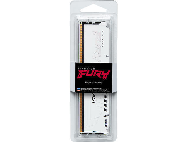 Kingston Fury Beast 16GB DDR5 RAM cu Viteză 6000 pentru Desktop
