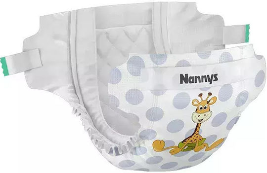 Nannys Πάνες με Αυτοκόλλητο Sensitive No 4 (7-18kg) No. 4 για 7-18kg 48τμχ