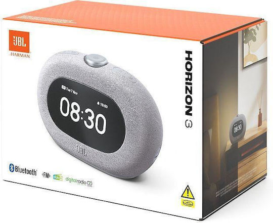 JBL Horizon 3 Ηχείο Bluetooth 10W με Ραδιόφωνο Γκρι