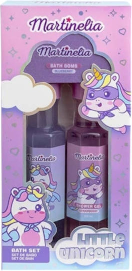 Bathroom Set Martinelia Little Unicorn 3 Pieces