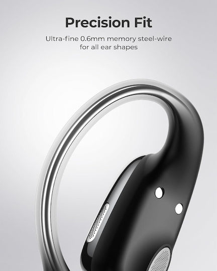 Conductie Osoasa Bluetooth Handsfree Căști cu Rezistență la Transpirație Negru