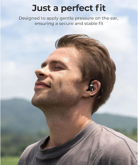Conductie Osoasa Bluetooth Handsfree Căști cu Rezistență la Transpirație Negru
