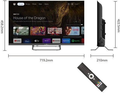 Smart Tech Smart Τηλεόραση 32" HD Ready LED 32HG01V (2023)