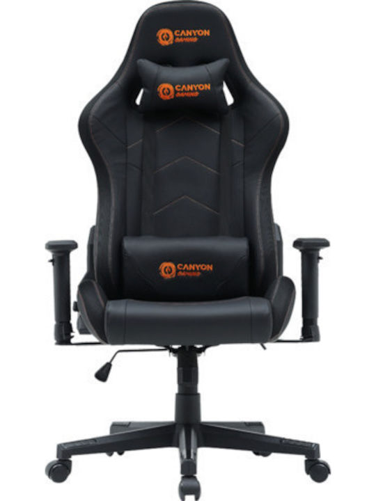 Canyon Καρέκλα Gaming Δερματίνης με Ρυθμιζόμενα Μπράτσα