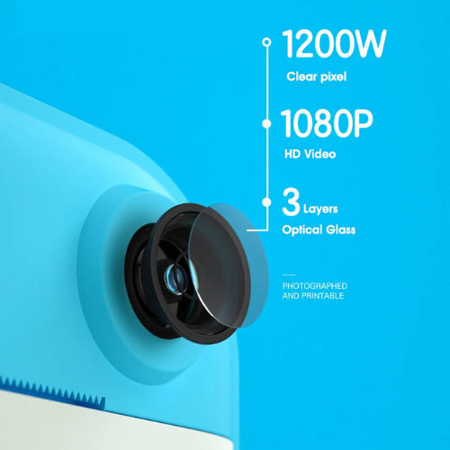 TS04374-3 Instant Kids Детски Фотоапарат 12МР с Термален Печат Син
