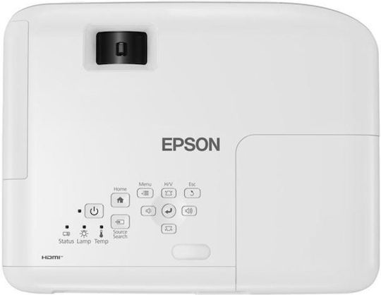 Epson EB-W53 V11HB57040 Projector 3LCD HD with Built-in Speakers White