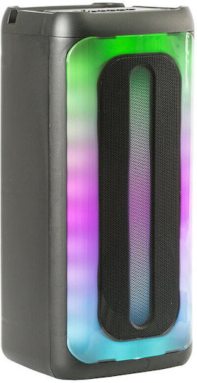 Ibiza Sound Karaoke Speaker With Wireless Microphone And Lighting Effects SIGMA40 Black