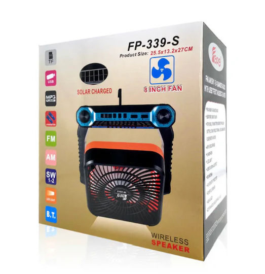 Ventilator De Telefon Mobil Electric USB Portocaliu FP-339-S