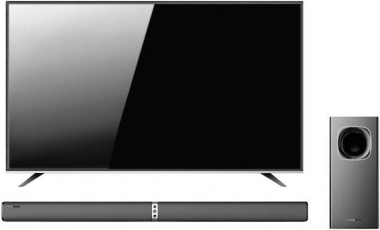 Crystal Audio CASB240HD Soundbar 2.1 Bluetooth και HDMI 240W με Τηλεχειριστήριο Μαύρο