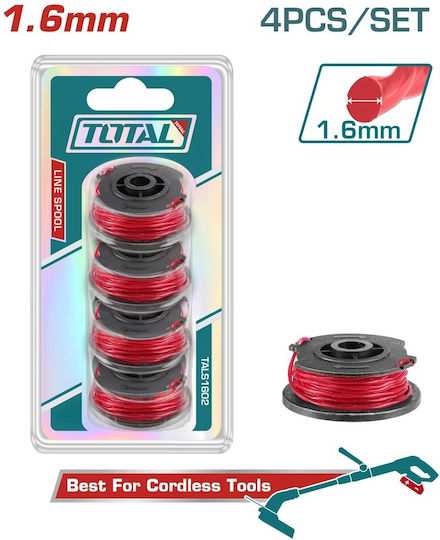 Total TALS1602 Twist Trimmer Line Length 5m and Thickness 1.6mm
