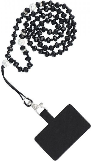 Neck Strap for Mobile Phones Black