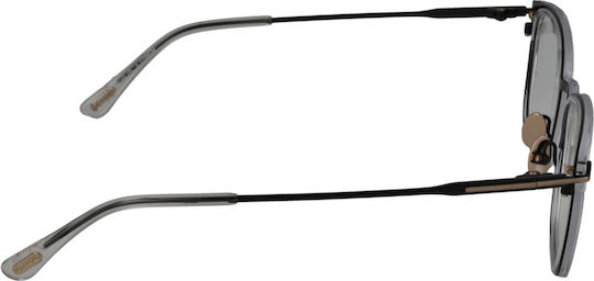 Tom Ford Optical Frame Ft5694-b 001 52 Titanium & Blue Filter