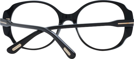 Оптична рамка Tom Ford Ft5620-b 001 53 със син филтър