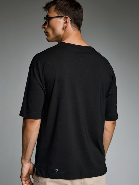 T-shirt Μαυρο