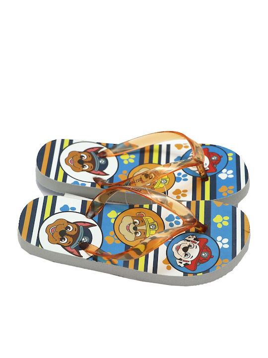 Nickelodeon Kids' Flip Flops Paw Patrol Orange