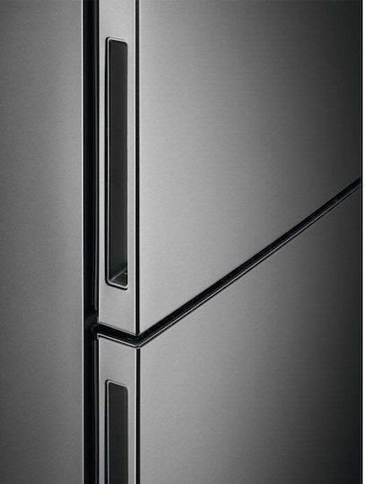 Electrolux Ψυγειοκαταψύκτης 331lt NoFrost Υ186xΠ59.5xΒ65εκ. Inox LNC7ME32X3