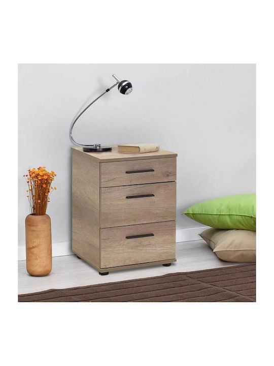 Trendline Wooden Bedside Table Tori 40x39x57cm