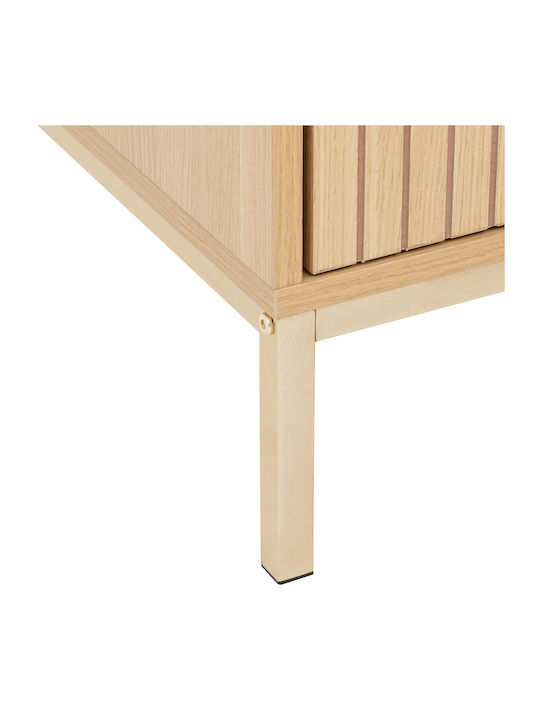 Nachttisch Tasso Beige 40x40x52.5cm