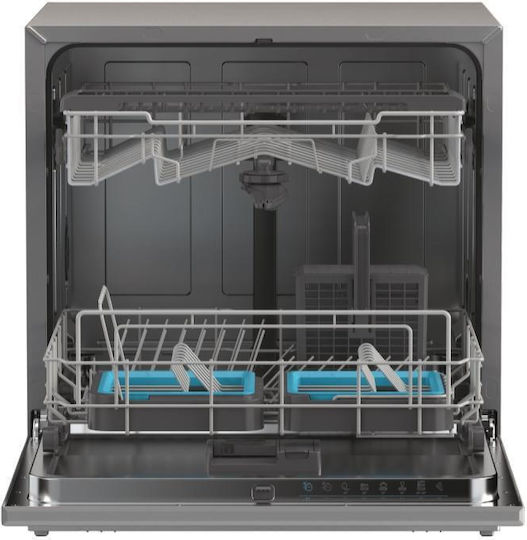 Candy Freestanding Dishwasher with Wi-Fi for 8 Place Settings W55xH59.5cm Gray