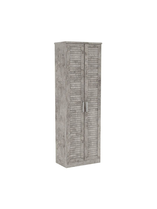 Дървен Обувна рафт Sante с 7 рафта Antique Anthracite Д60xШ37xВ183см