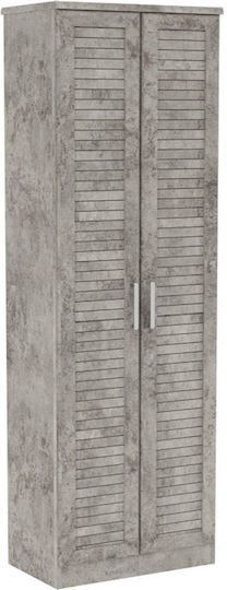 Suport pentru pantofi Sante cu 7 Rafturi Antique Anthracite L60xW37xH183cm