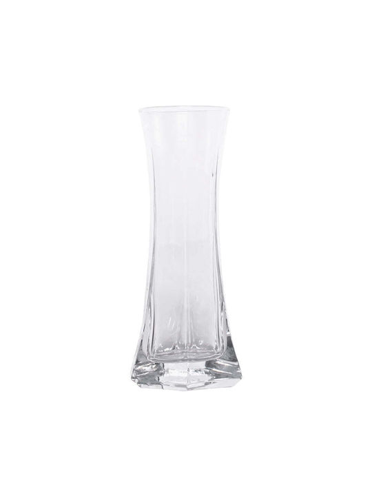 Bormioli Rocco Διακοσμητικό Βάζο Glas Capitol Transparent 6.9x6.9x15cm 6Stück