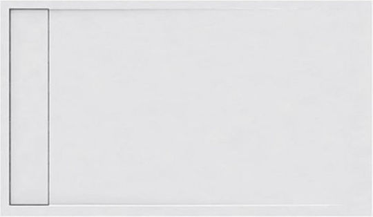 Karag Element ELEMENT-4 Rectangulară Acrilic Duș 80x140cm Albă