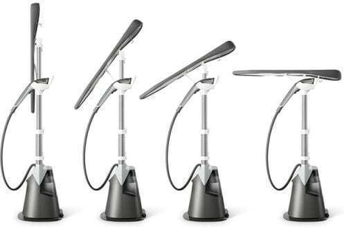 Philips All-in-One 8500 Series Ατμοκαθαριστής Ρούχων Δαπέδου 2200W με Δοχείο 1.2lt Γκρι