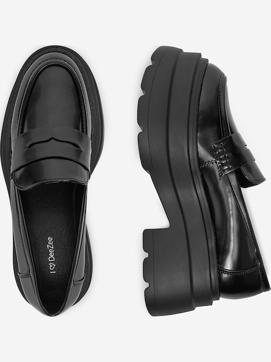 Damen Loafers in Schwarz Farbe
