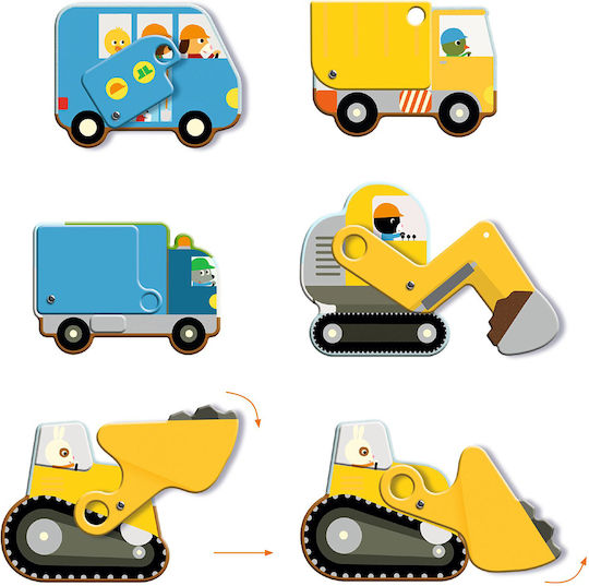 Puzzle pentru Copii pentru 3+ ani+ Ani 17buc Djeco