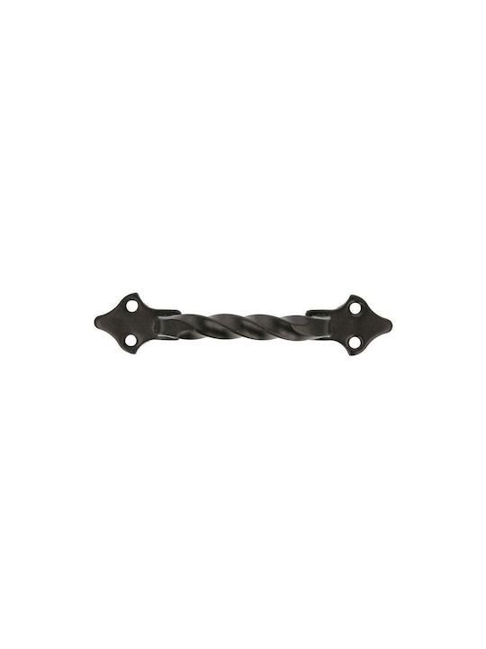 Amig 1002 Handgriff Möbelgriff aus Metallisch Black mit Zentrenabstand 90mm 6908 1Stück