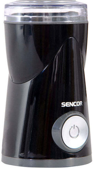 Sencor Ηλεκτρικός Μύλος Καφέ 150W με Χωρητικότητα 50gr Μαύρος