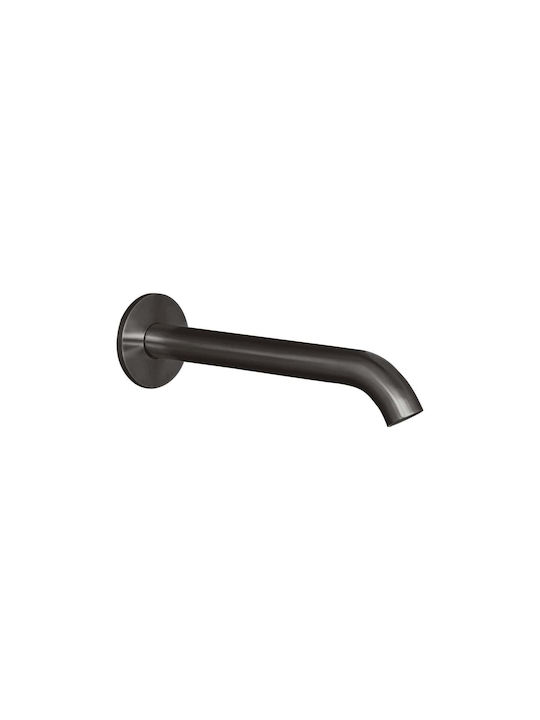 Eurorama 210- Set Mixer & Gură Îngropată pentru Duș Black Brushed