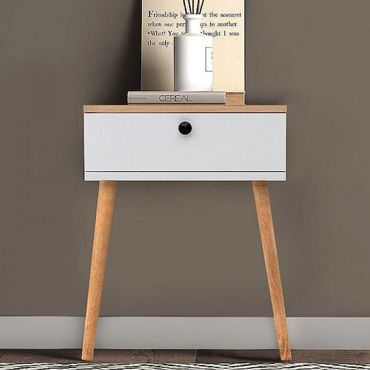 Nachttisch Pauline Beige 45x35x61cm