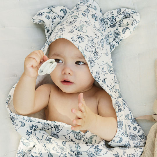 Elodie Details Baby Bath Towel-Bathrobe Hooded Toile 75x75cm