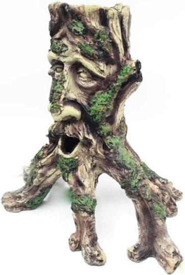 Epigasos Aquarium Decoration Tree Face 24*16*24cm