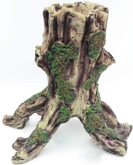 Epigasos Aquarium Decoration Tree Face 24*16*24cm