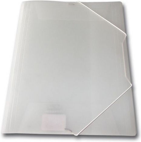 Plastic File Folder with Rubber Band Flap 25x35